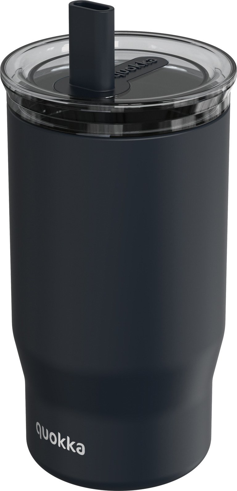 Kubek termiczny ze słomką Quokka Mist 720 ml czarny