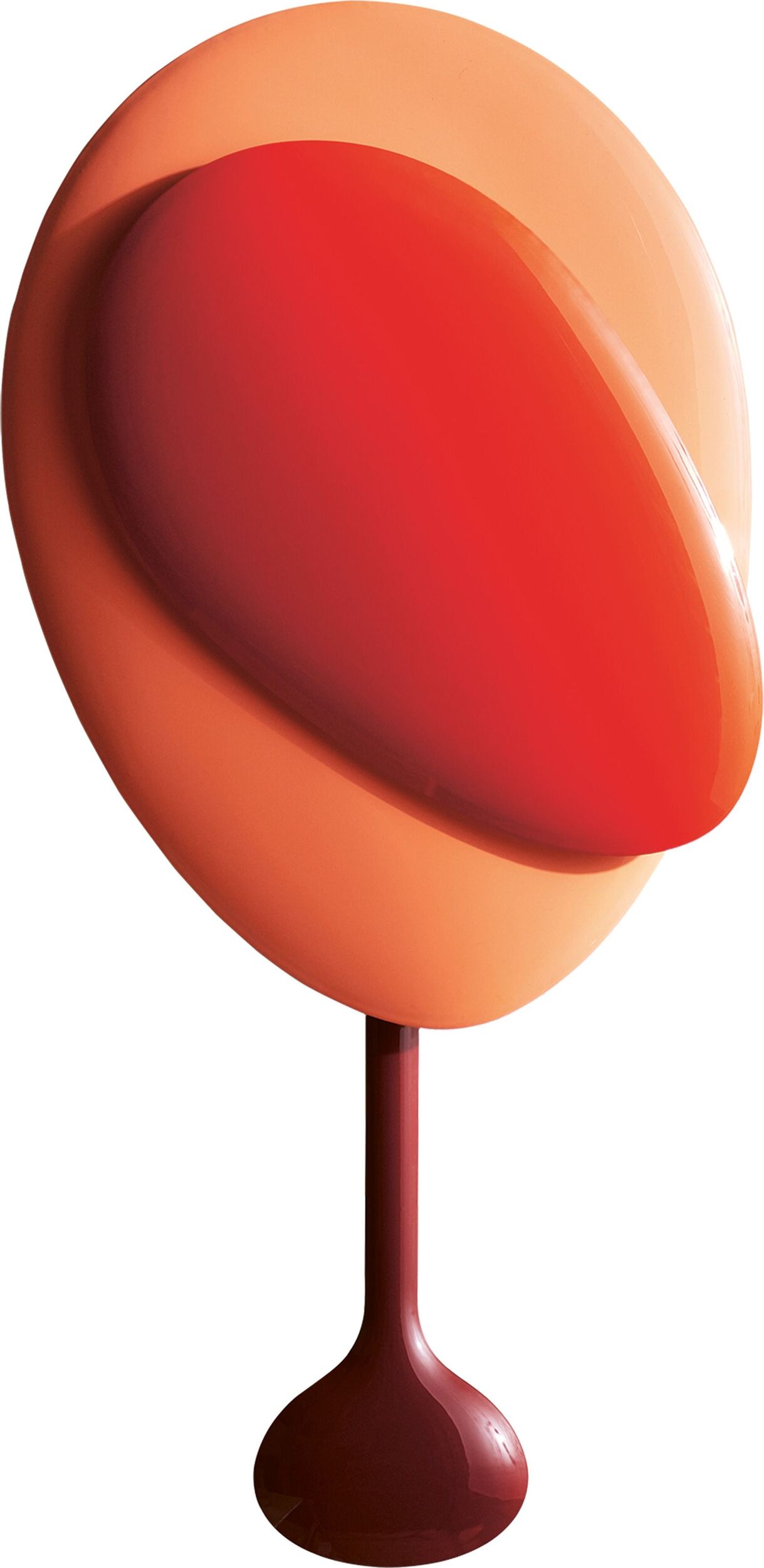 Zegar wahadłowy Mellow czerwony