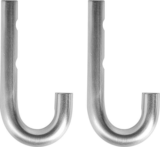 Haczyki ścienne Pieni 9 cm chrom 2 szt.