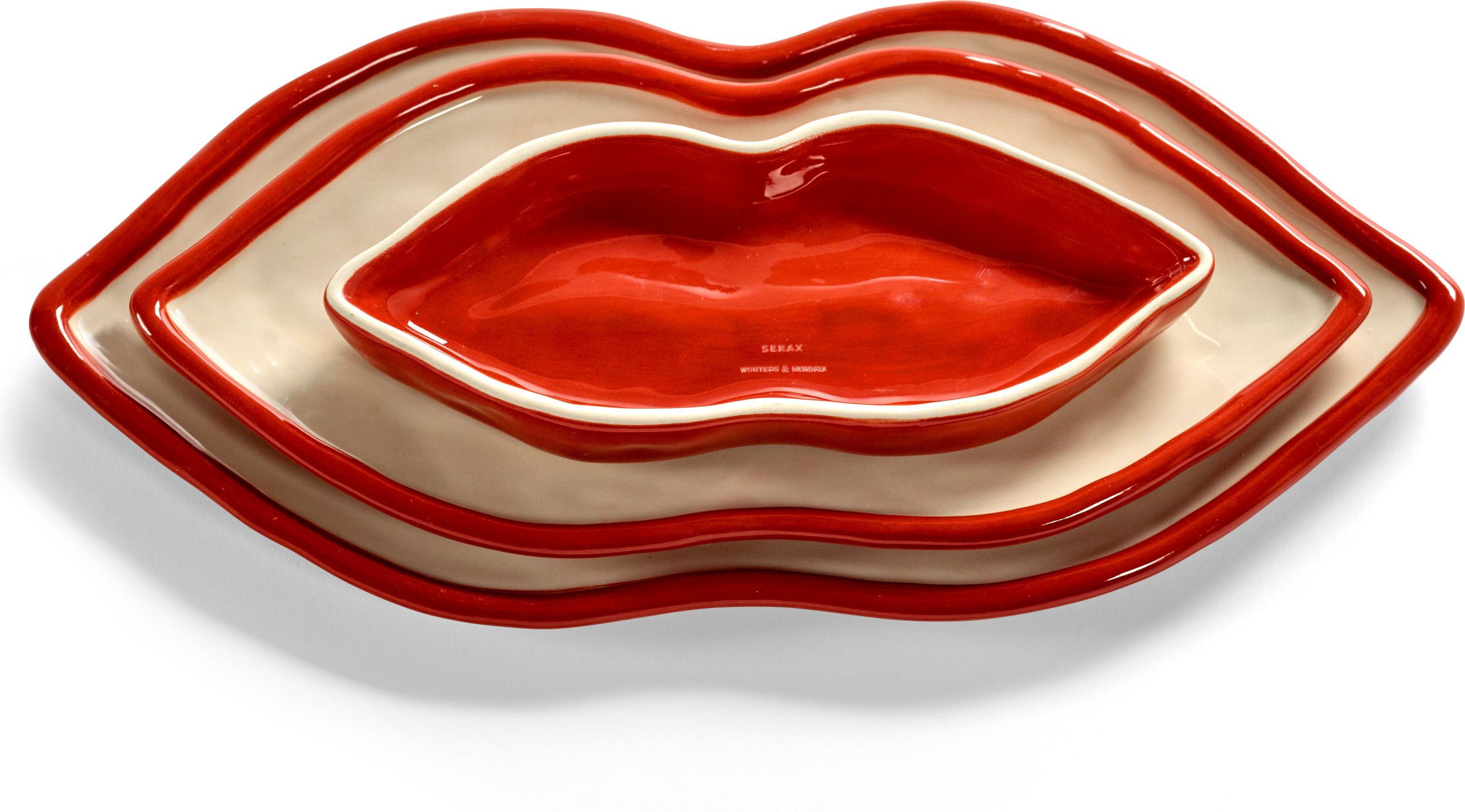 Talerze do serwowania Les Objets Mouleversants 3 szt.