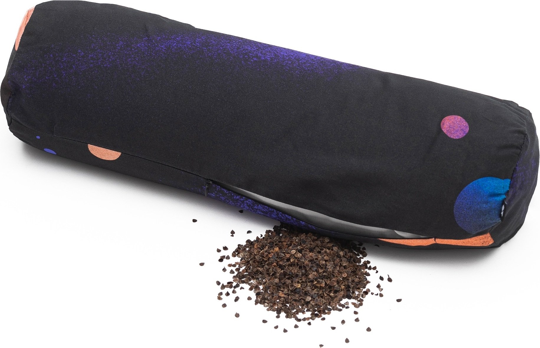 Poduszka Soft Void wałek z wypełnieniem z łusek gryki