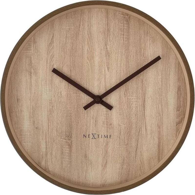 Zegar ścienny Oslo 30 cm jasne drewno