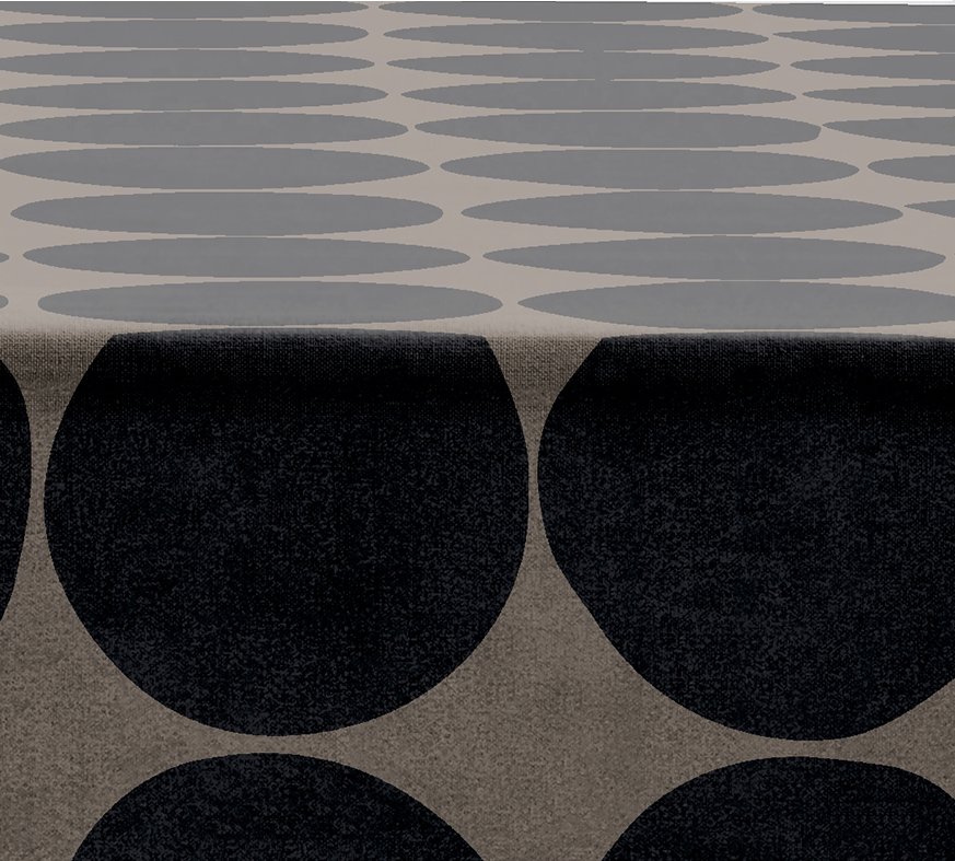 Obrus Södahl Bubbles 100 x 140 cm taupe