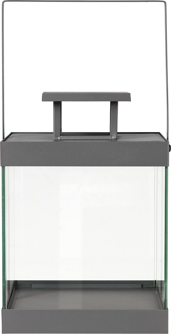Latarnia Finca 30,5 cm steel gray