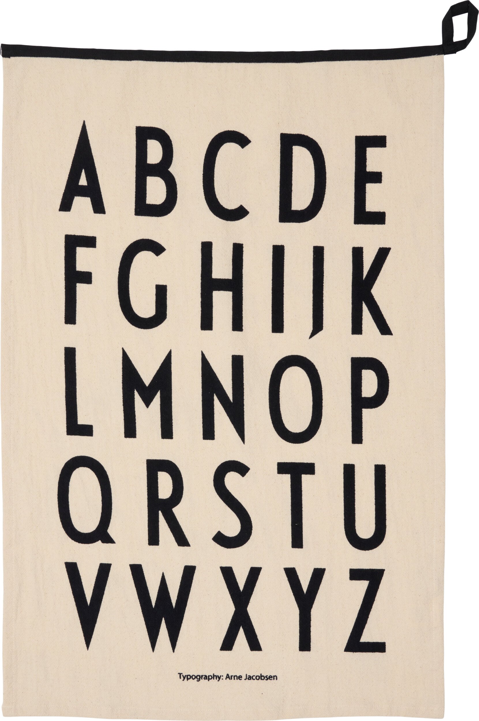 Ścierka kuchenna Premium Classic 50 x 70 cm beżowo-czarna