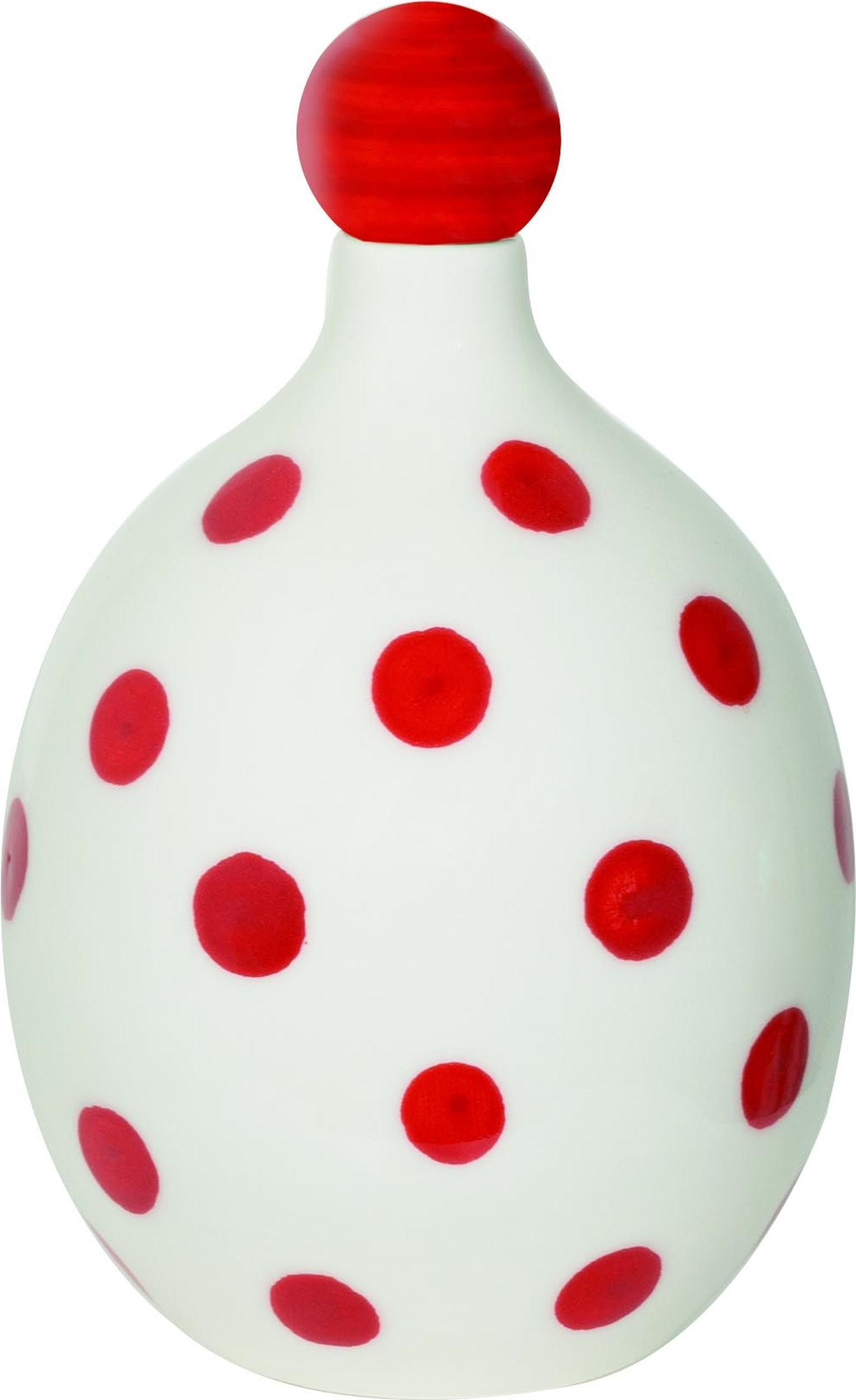 Butelka lub podstawa do lamp Poldina Stopper Lido Punti czerwona