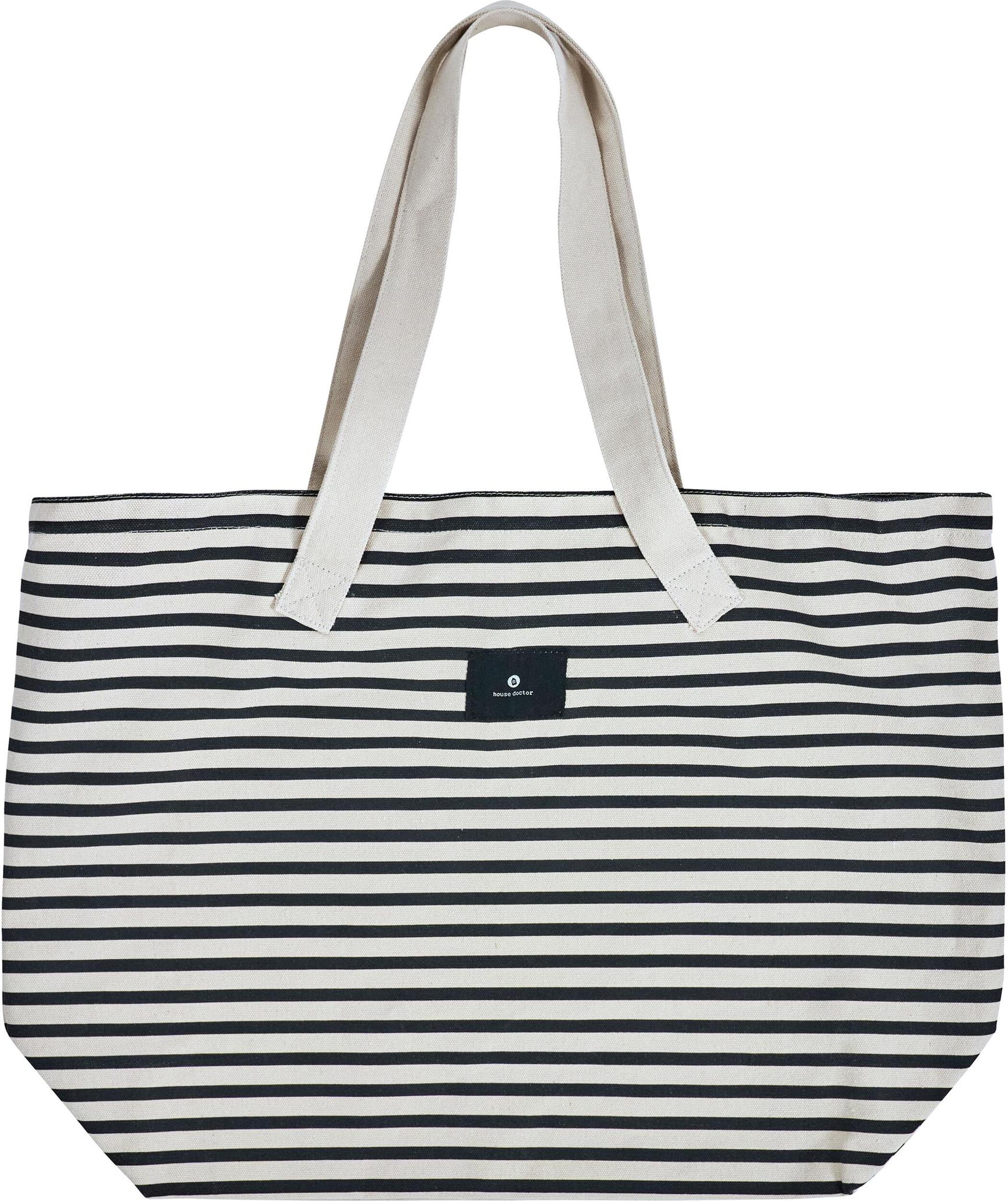 Torba Canva biało-czarna