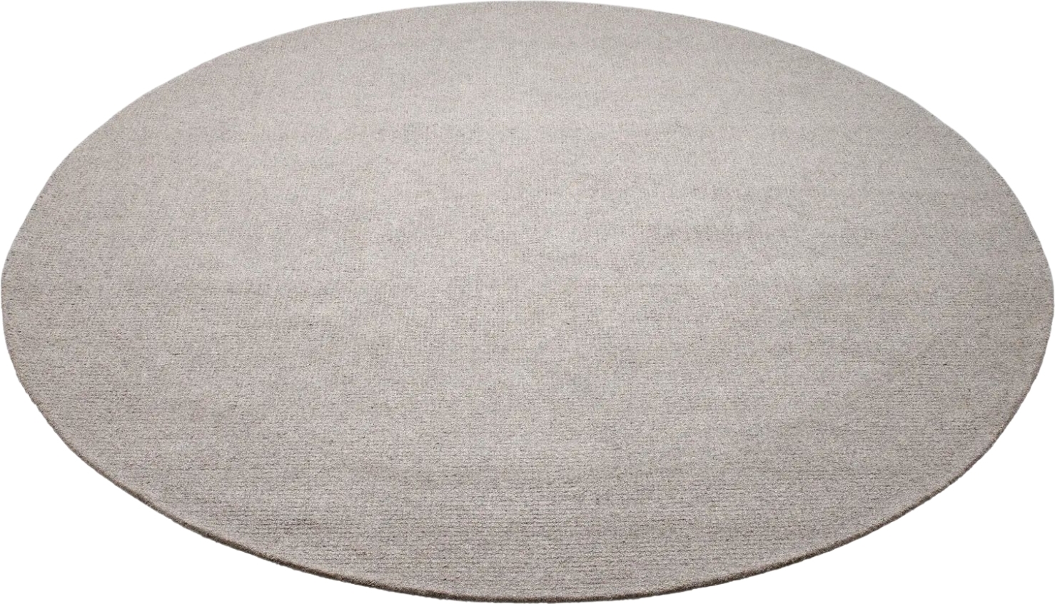 Dywan Natura okrągły 200 cm jasnoszary