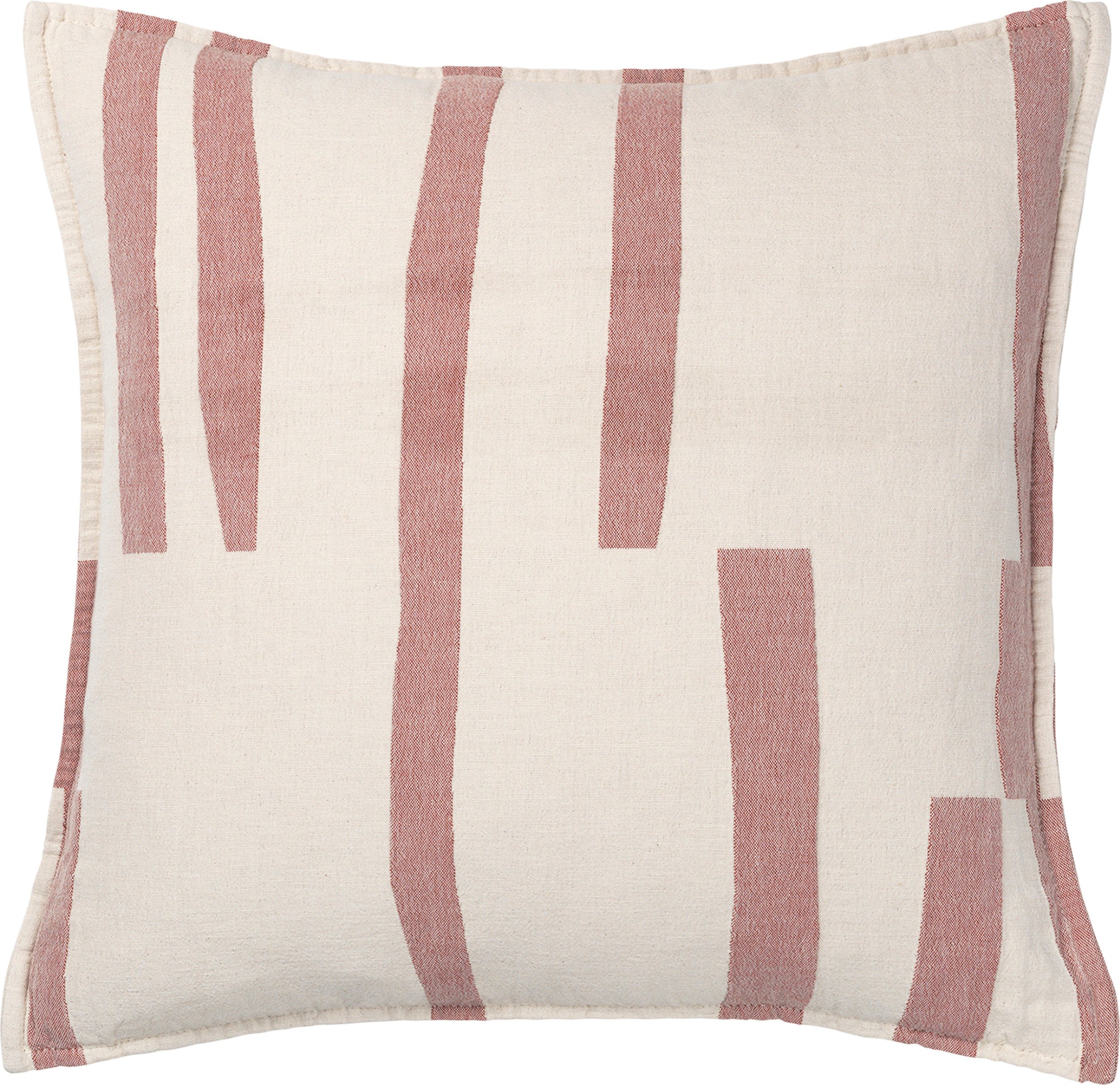 Poszewka dekoracyjna Lyme Grass 50 x 50 cm jasnoczerwona