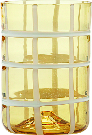 Szklanka Twiddle 350 ml bursztynowa