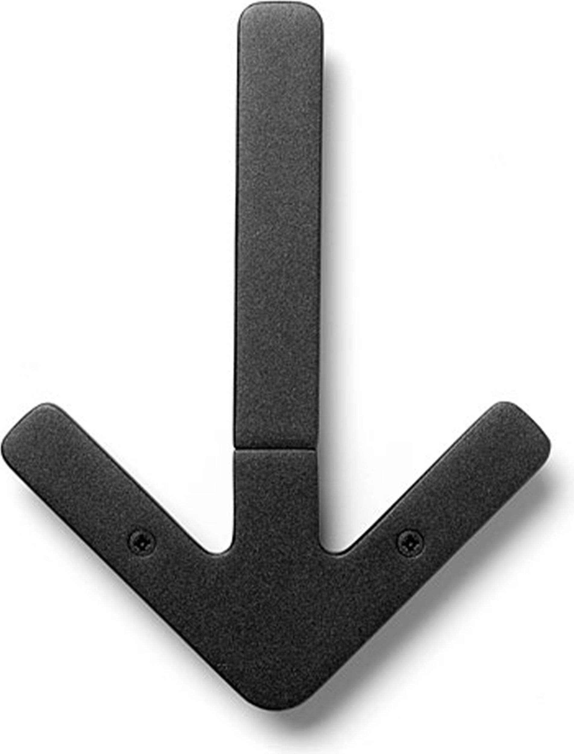 Wieszak ścienny Arrow czarny