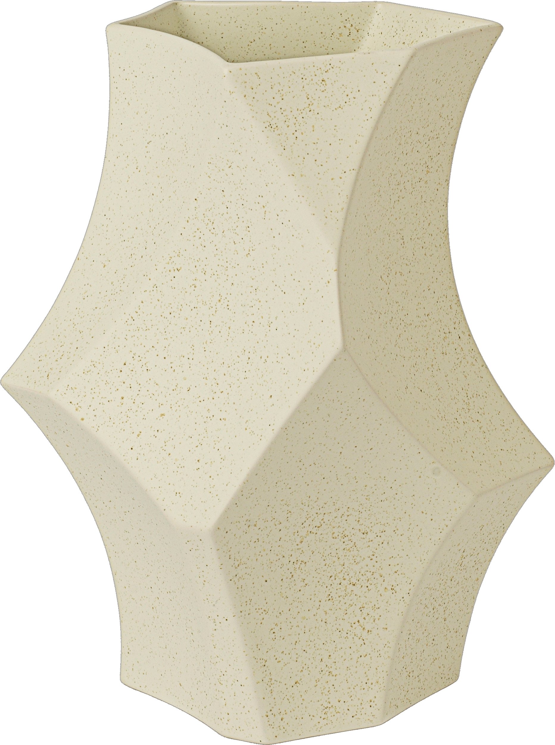 Wazon Cueva 26 cm złamana biel