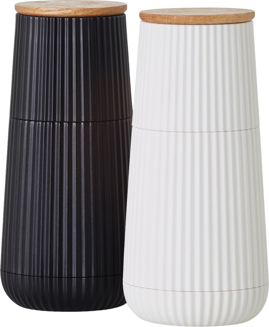 Młynki do soli i pieprzu Scape czarny i biały 2 szt.