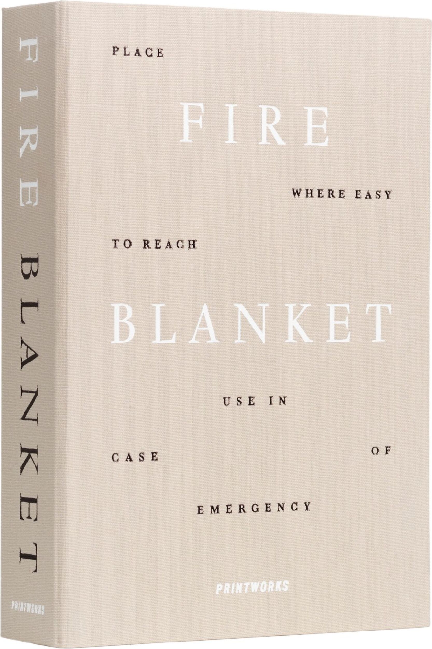 Koc gaśniczy Printworks beżowy