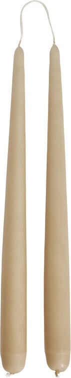 Świece Fukai 28 cm camel 2 szt.