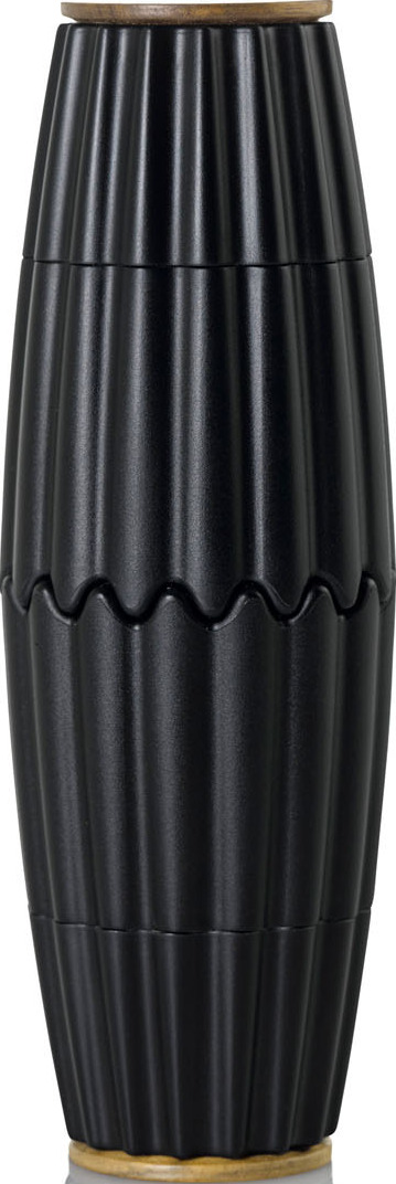 Młynki magnetyczne do soli i pieprzu MagTwo czarne 2 szt.