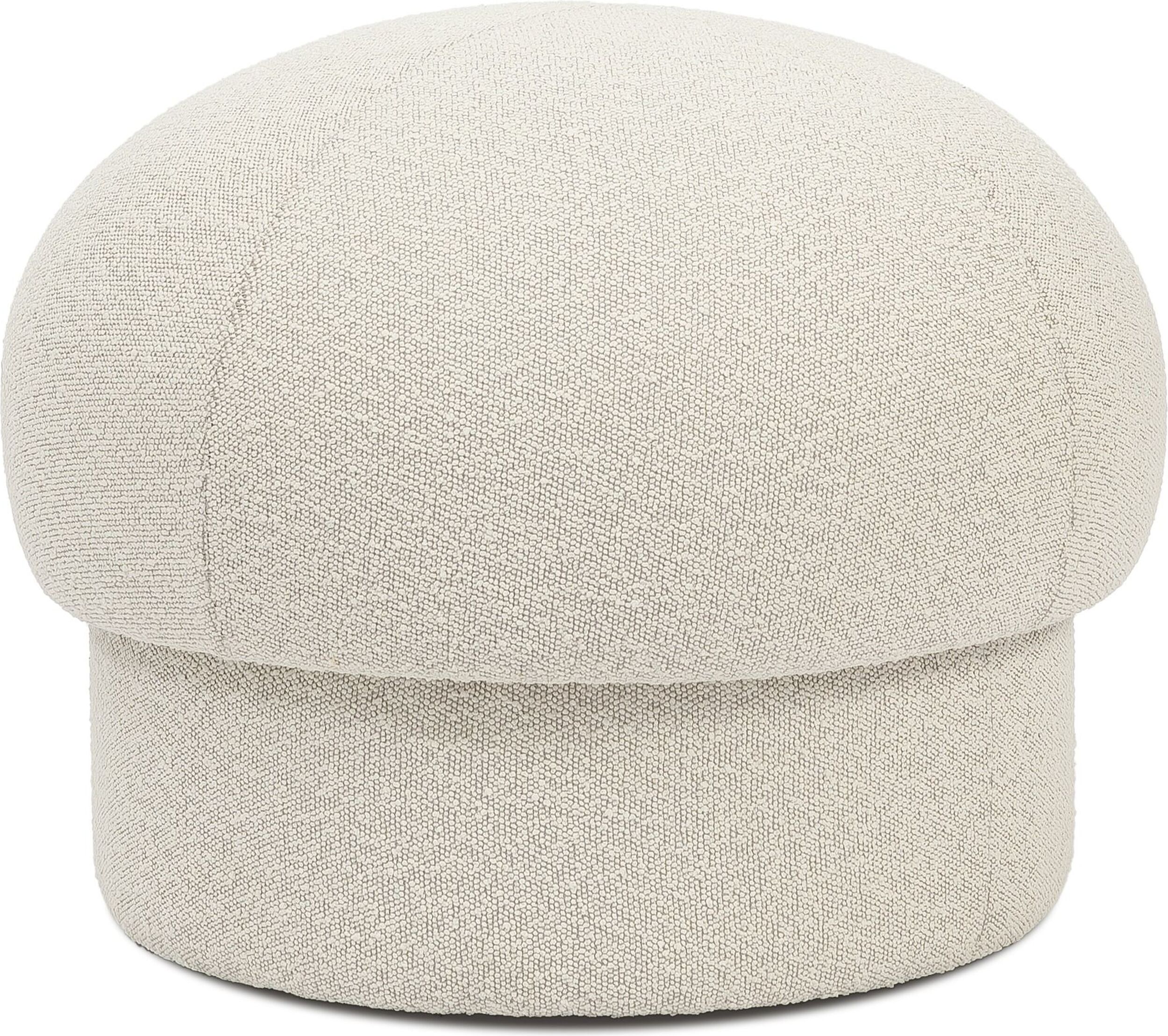 Puf Uno 65 cm kremowy