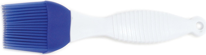 Pędzelek do ciasta Silikomart S niebieski silikonowy