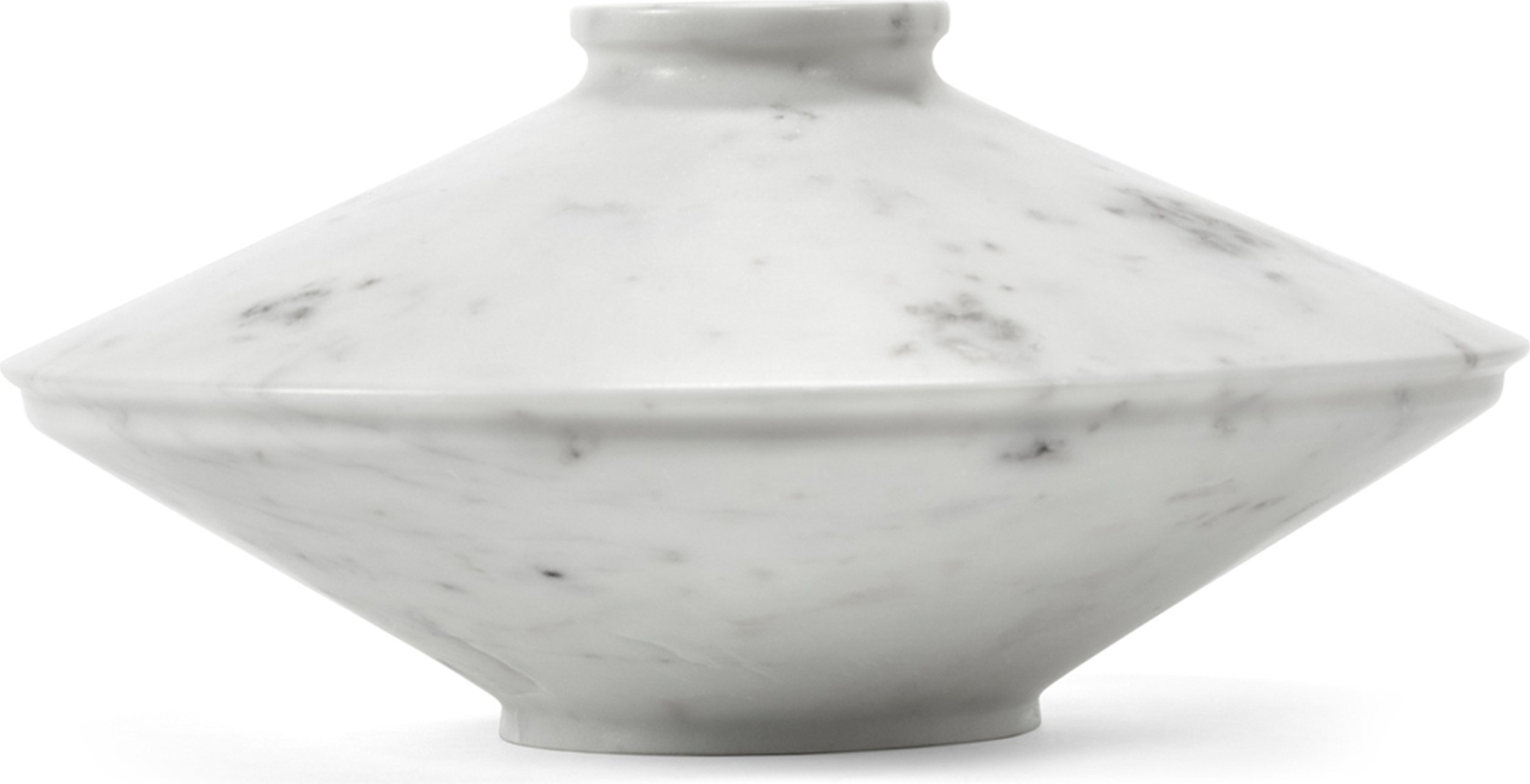 Wazon dekoracyjny Dune °1 15 cm biały