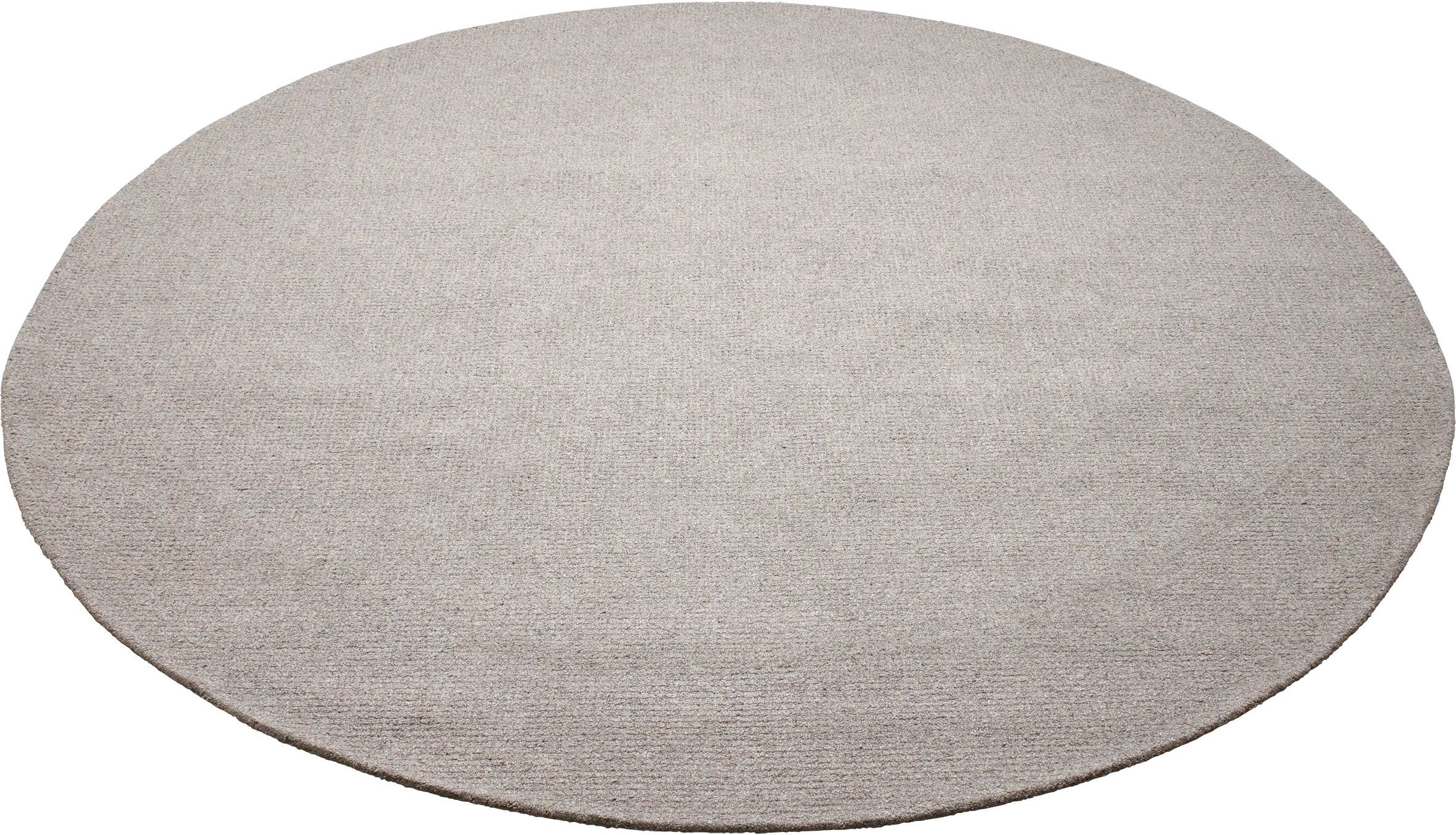 Dywan Natura okrągły 250 cm jasnoszary