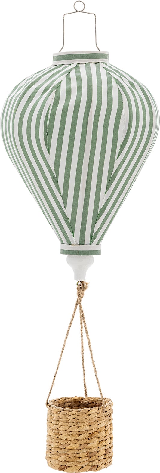 Dekoracja wisząca Pomp 65 cm zielona