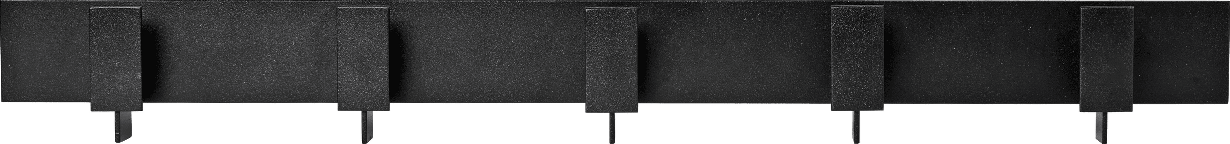 Wieszak listwa Lager 71 cm czarny