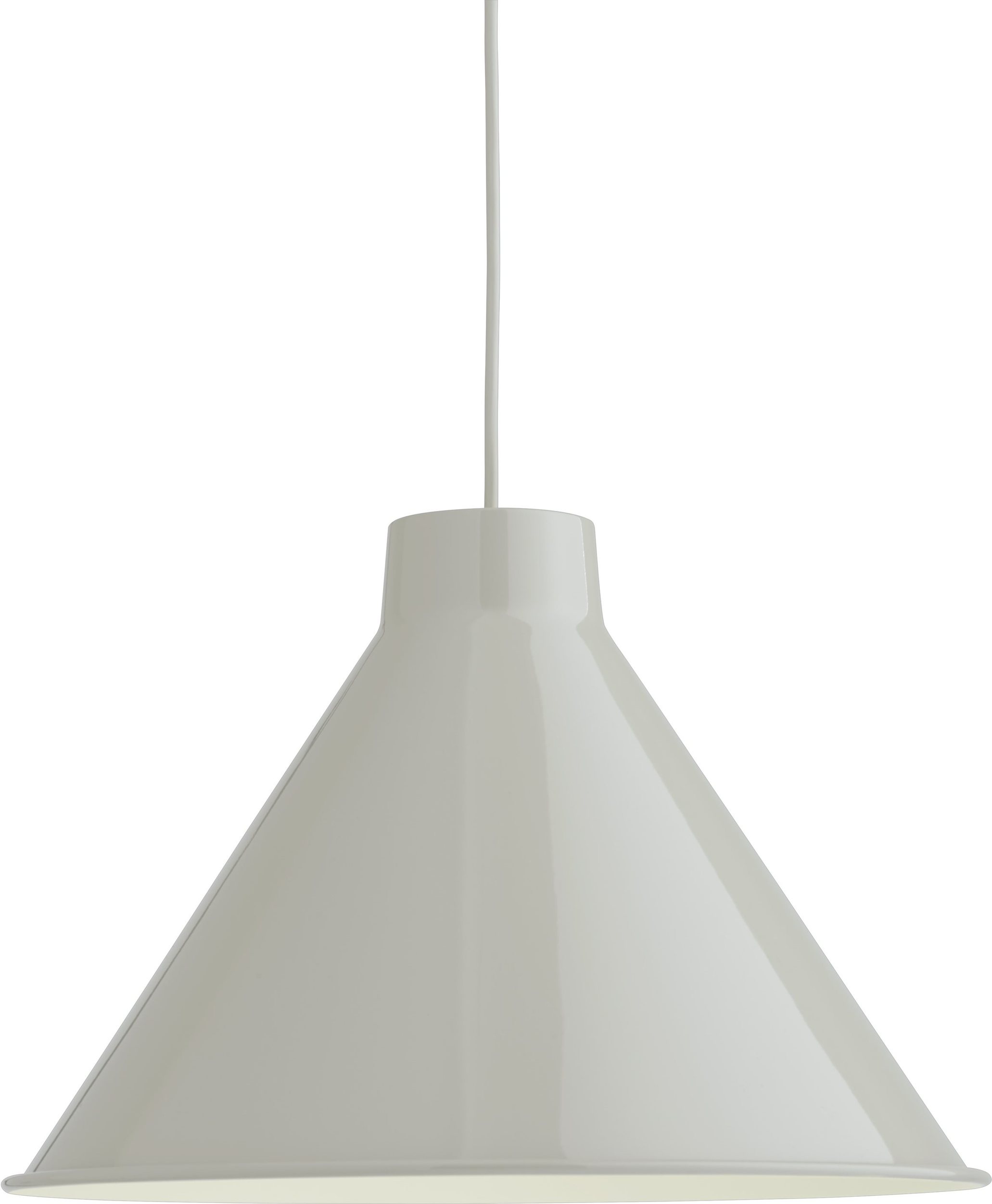 Lampa wisząca Top 38 cm szara