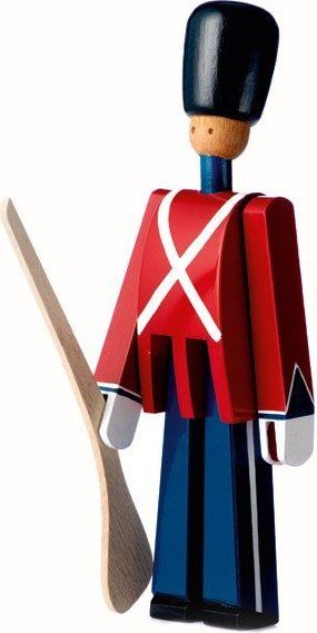 Dekoracja drewniana żołnierzyk Kay Bojesen ze strzelbą