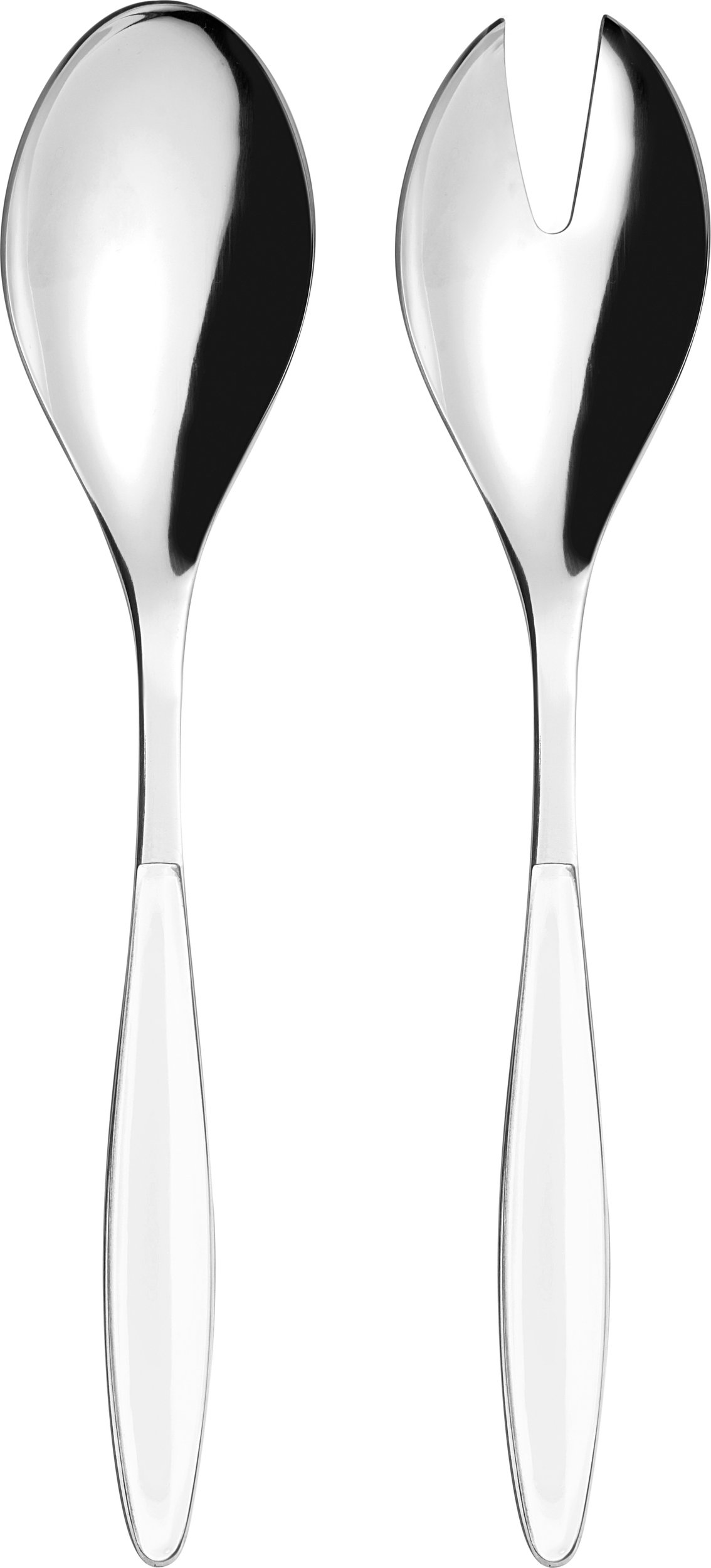 Łyżki do sałaty Feeling białe 2 szt.