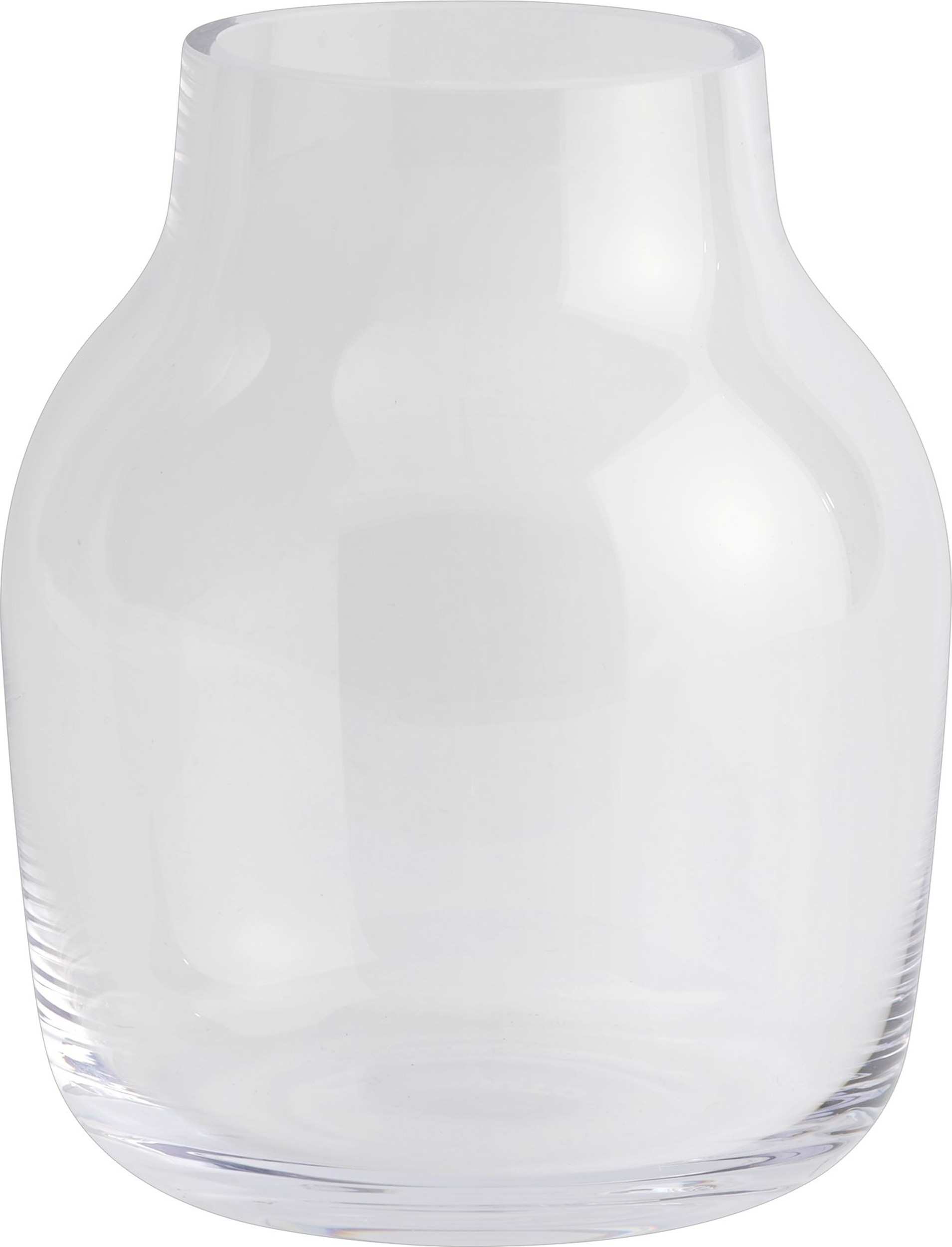 Wazon Silent 13,4 cm transparentny