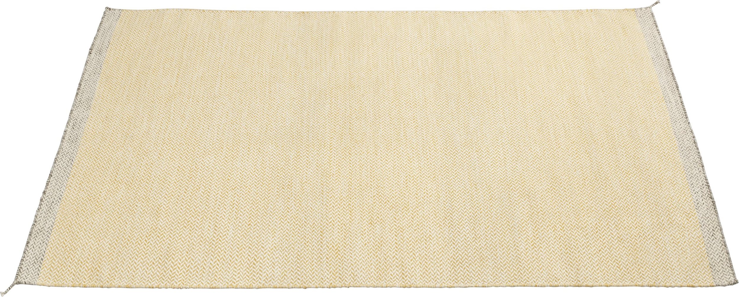 Dywan Ply 170 x 240 cm żółty