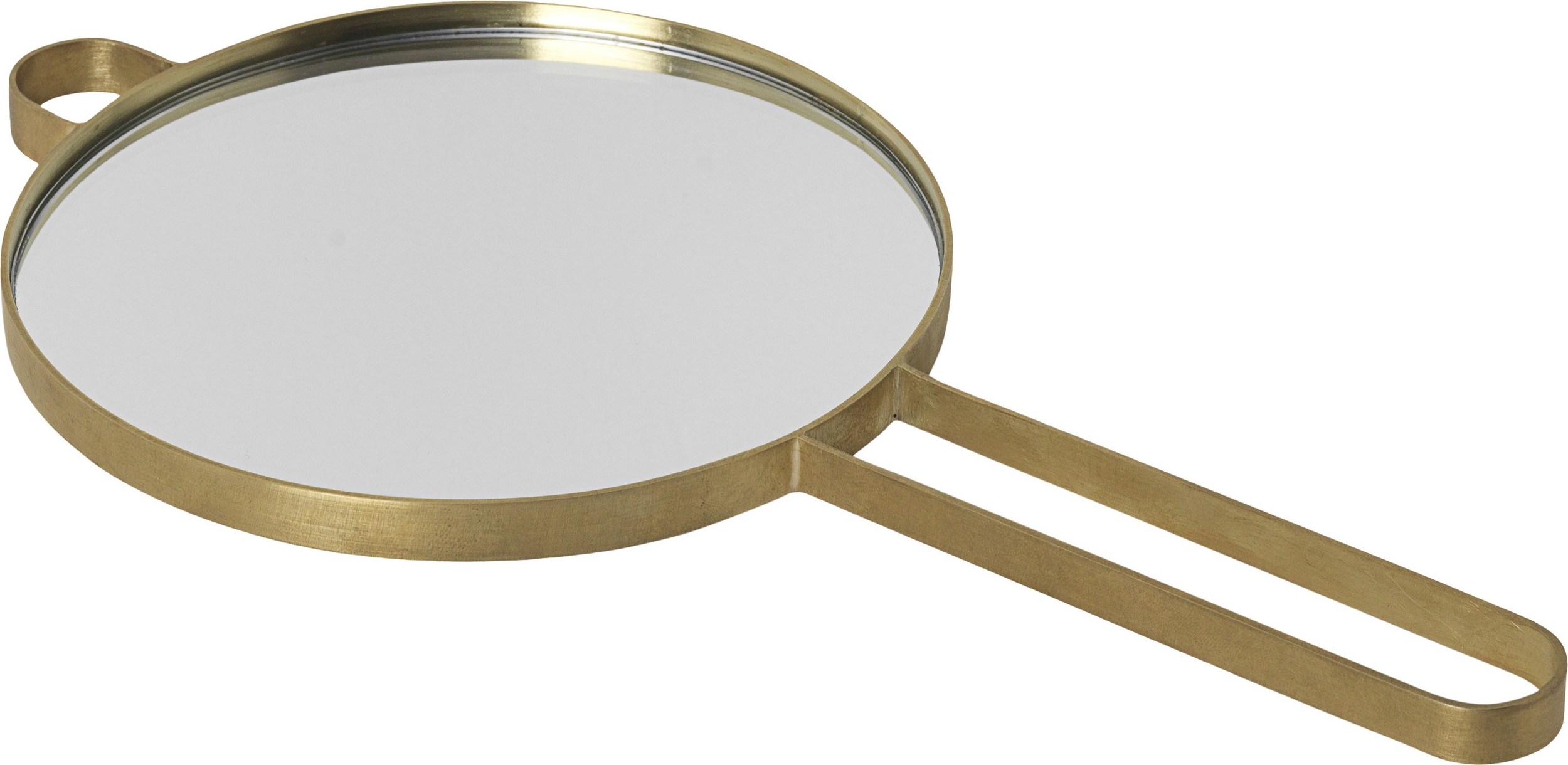 Lusterko Poise mosiądz