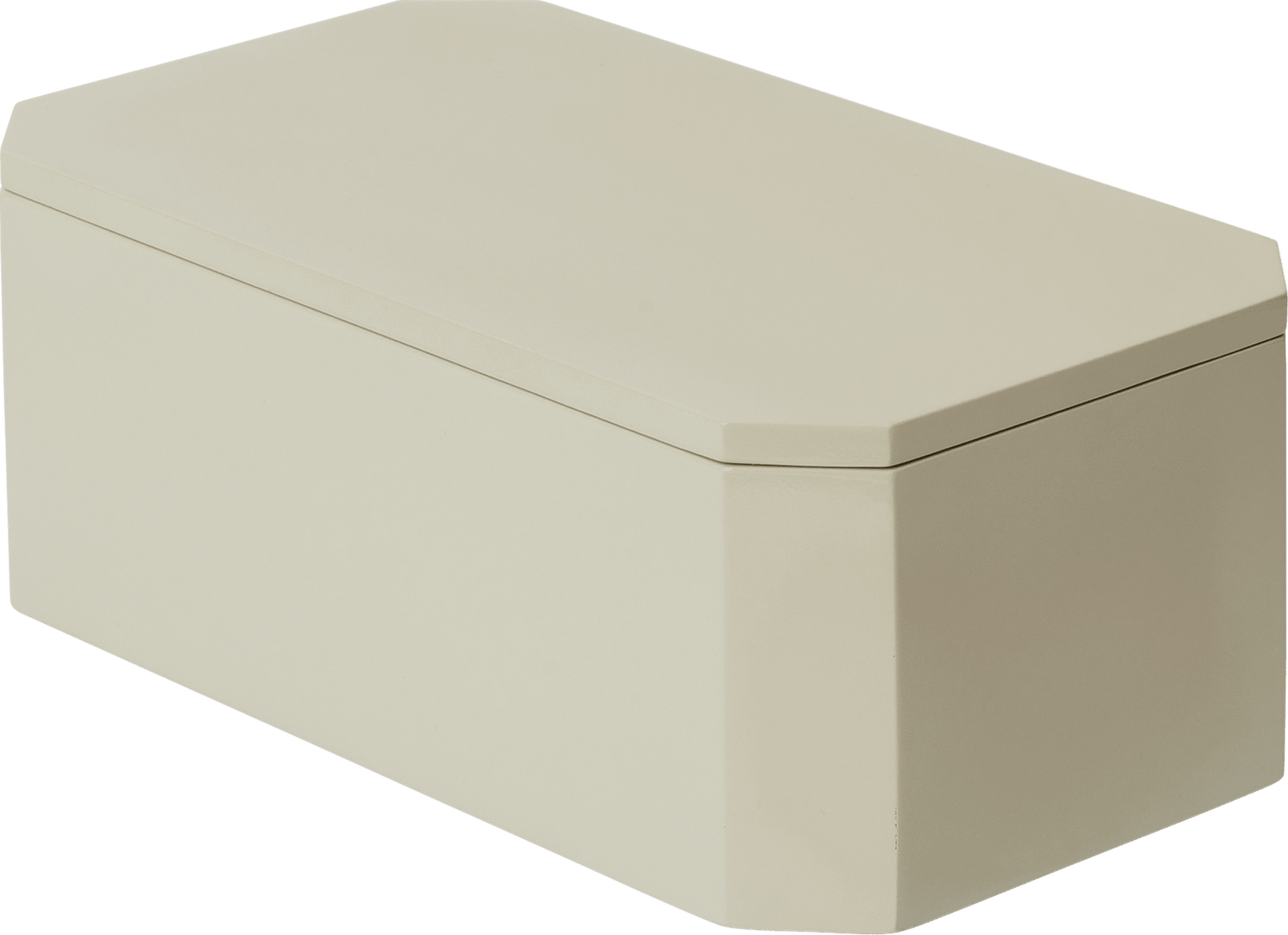 Pojemnik na drobiazgi Nova 25 cm beżowy