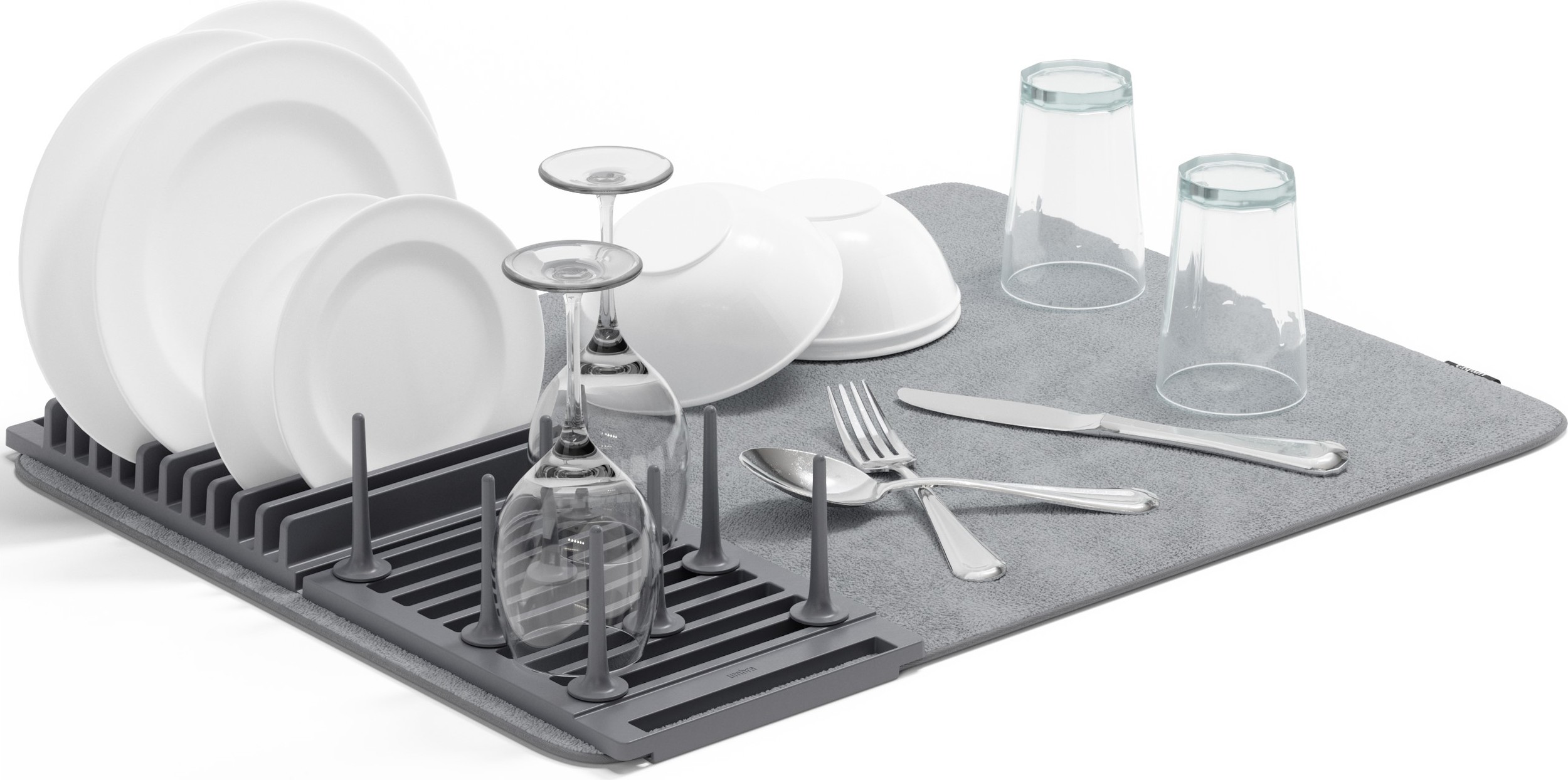 Suszarka do naczyń Udry Peg szara