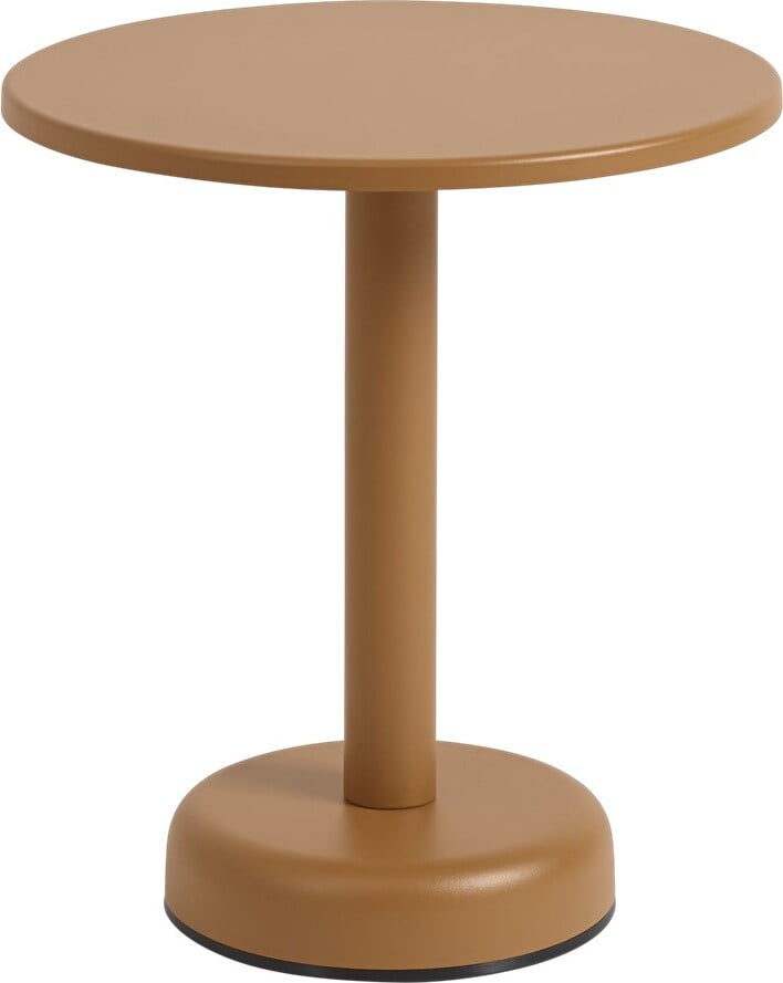 Stolik kawowy Linear okrągły 42 x 47 cm pomarańczowy