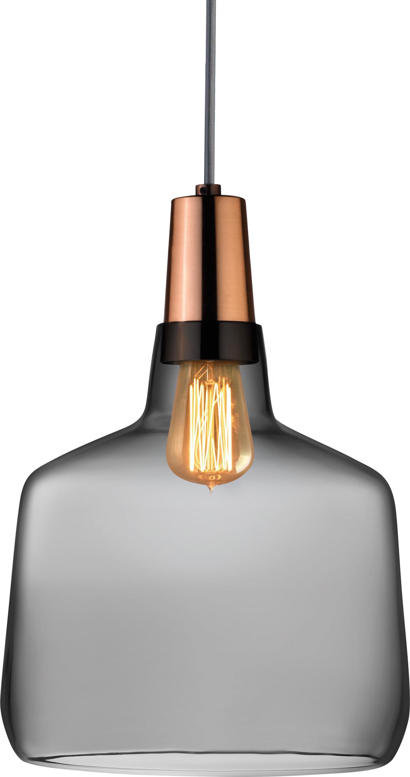 Lampa wisząca Mono M przydymiona