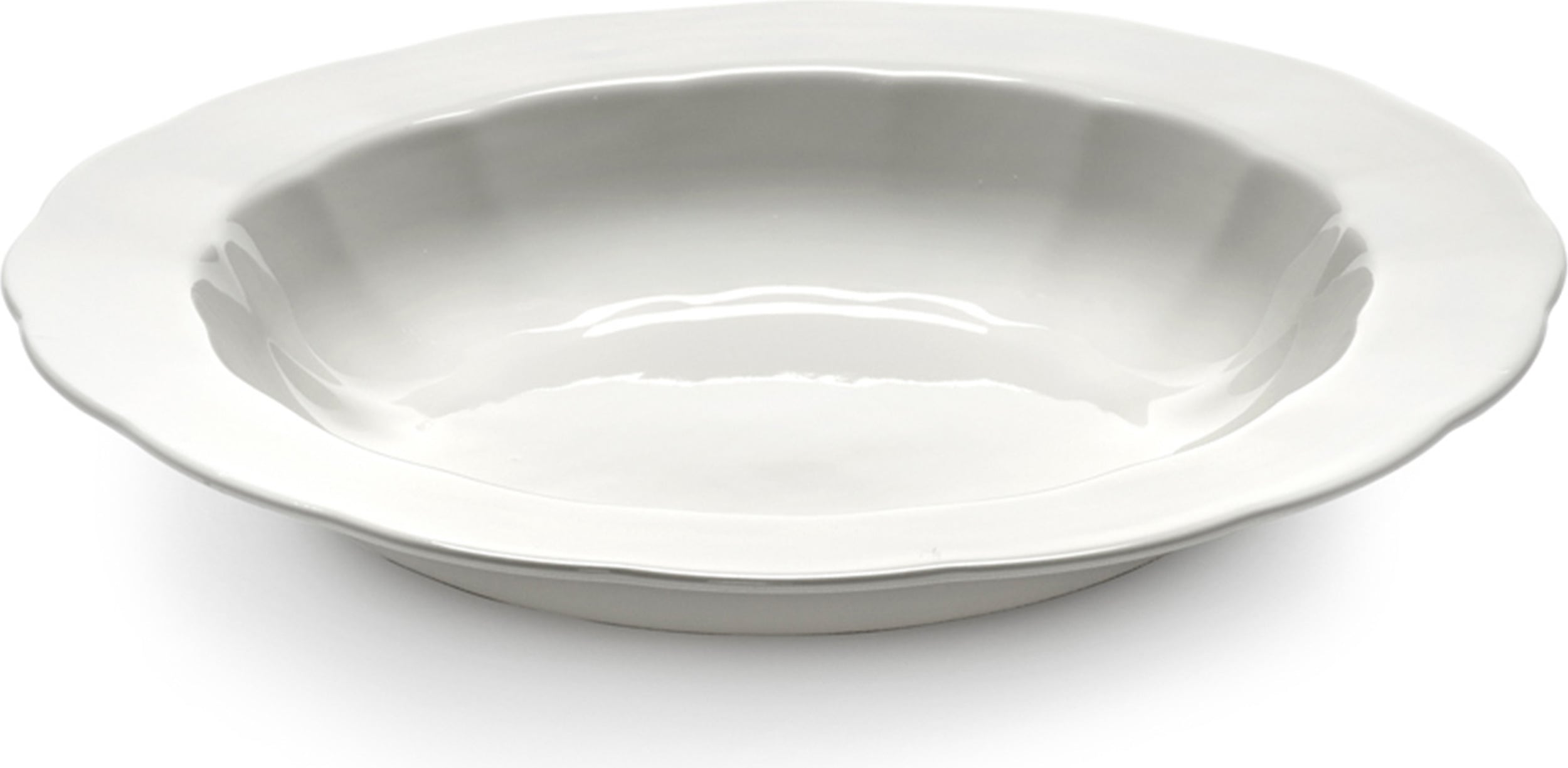 Talerz głęboki Silhouette 23,7 cm biały