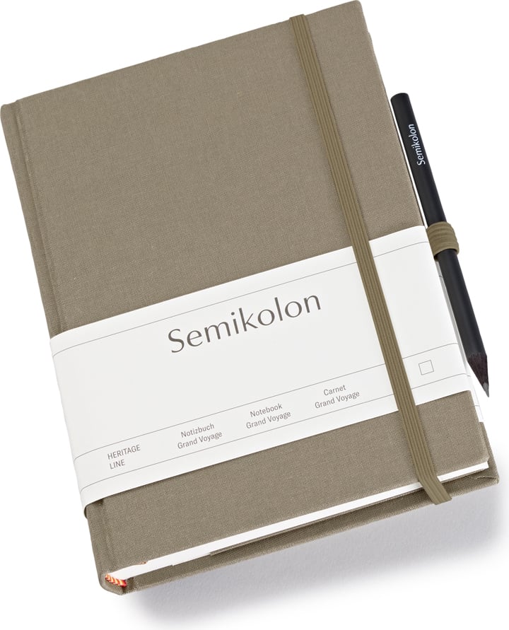 Notes podróżny Uni Grand Voyage brązowoszary