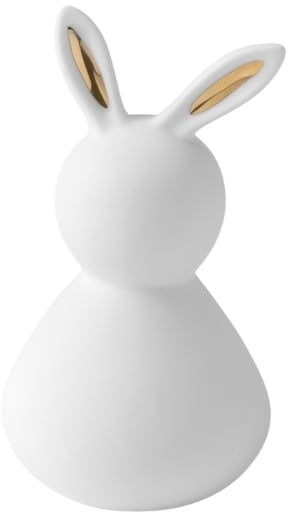 Figurka dekoracyjna Bunny złote uszy 13 cm