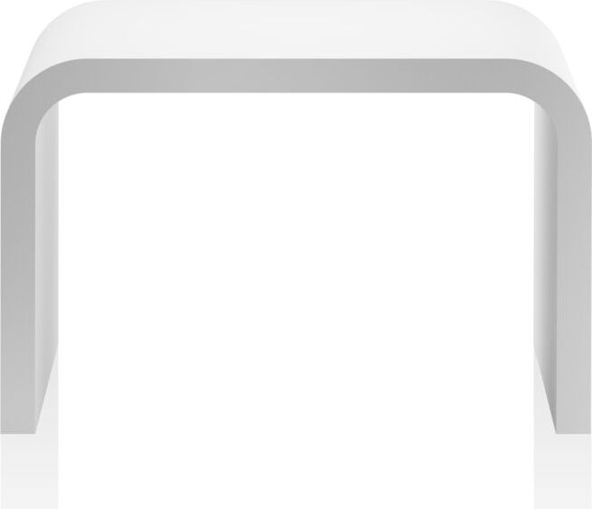 Stołek łazienkowy Stone 24,5 cm biały mat