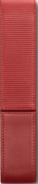 Etui na pióro lub długopis Lamy prążkowane czerwone