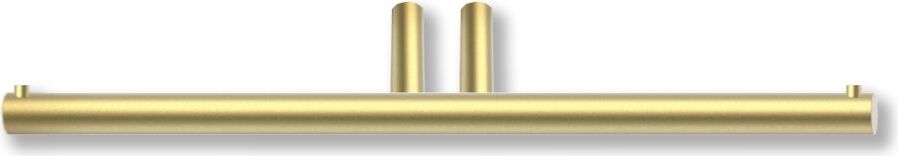 Wieszak na papier toaletowy Mikado mosiądz podwójny