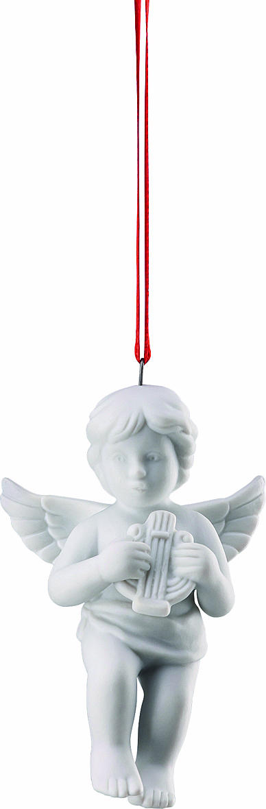 Zawieszka dekoracyjna Classic anioł z lirą