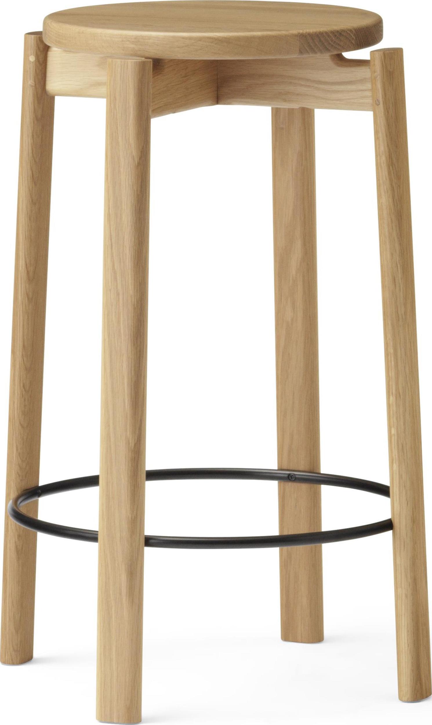 Stołek barowy Passage 65 cm naturalny dąb