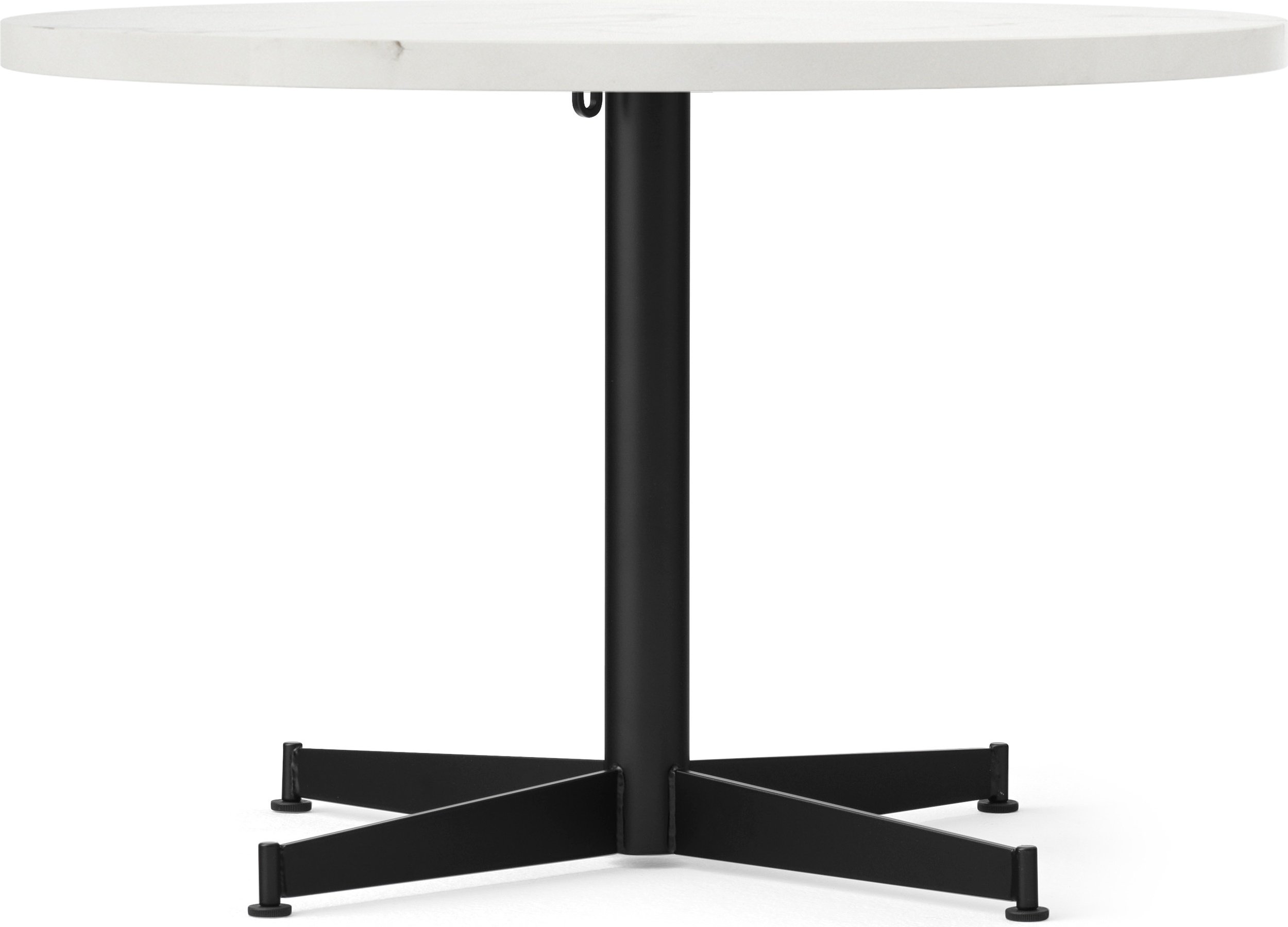 Stolik kawowy z czarną podstawą Nook Star Base Estremoz 80 cm