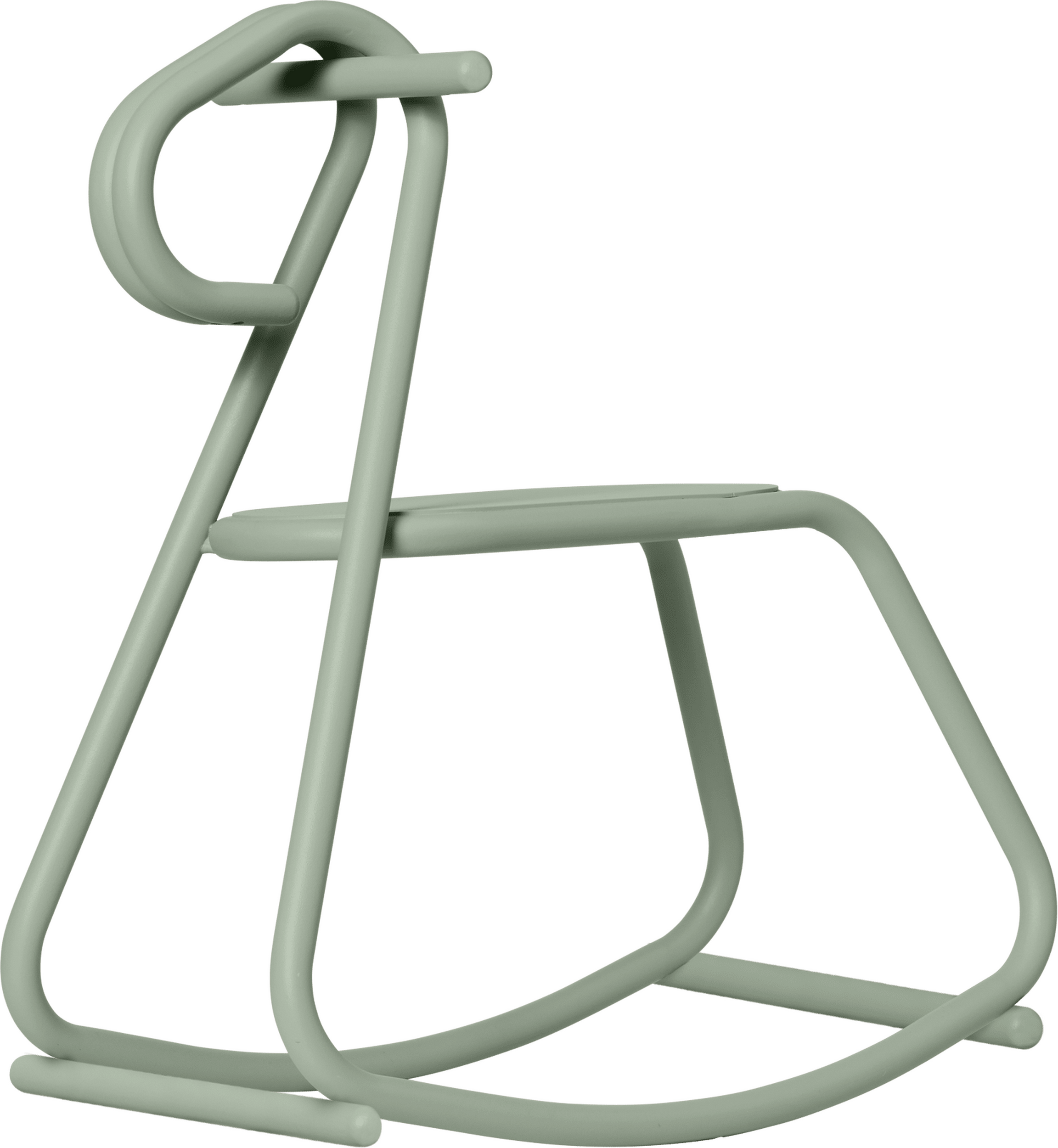 Koń na biegunach Lussi jasnozielony