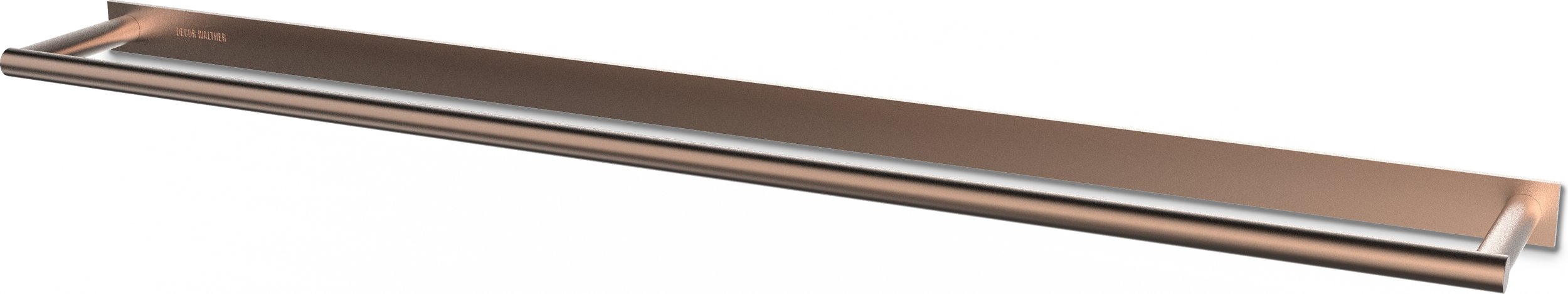 Wieszak reling na ręczniki Mikado Frame 61 cm miedziany z powłoką PVD