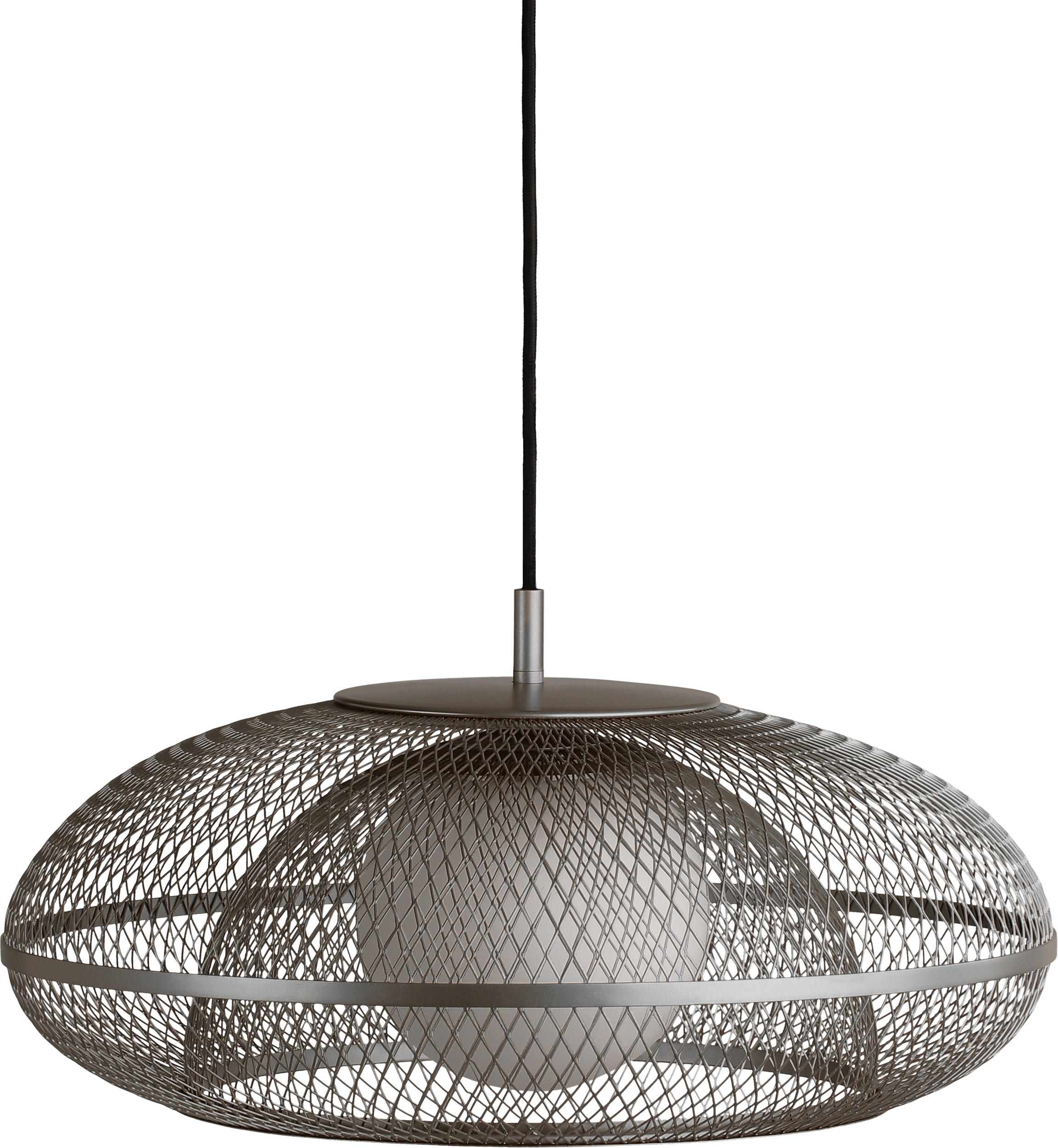 Lampa wisząca Faraday 45 cm stalowa