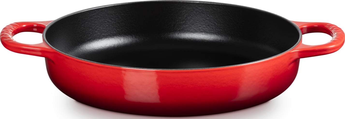 Patelnia żeliwna Signature 28 cm wiśniowa