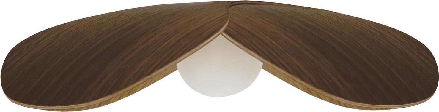 Lampa Forget Me Not 28 cm ciemny dąb